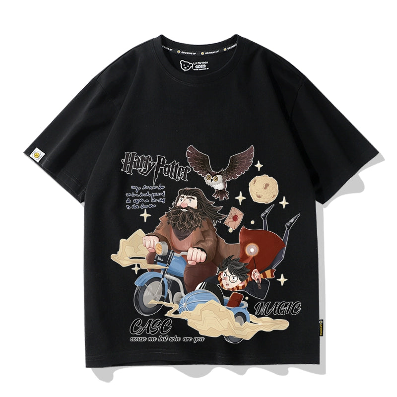 Fashion Brand New Ins Loose Casual Cotton Short Sleeve T-shirt