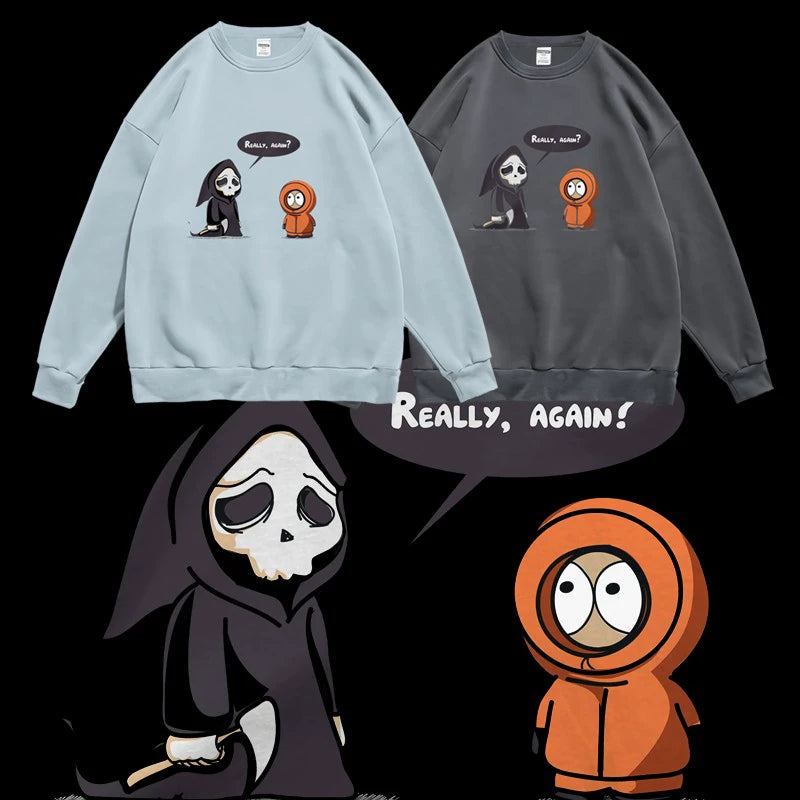 BF Kenny Cartoon Sweater Spring and Autumn Animation